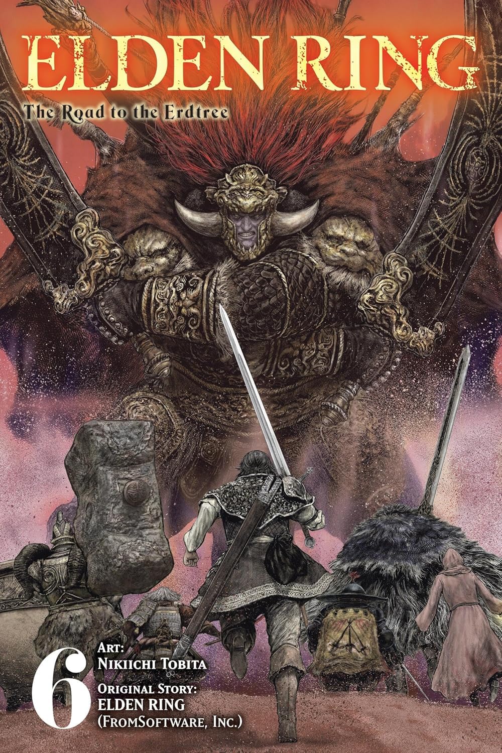 Elden Ring: The Road to the Erdtree Vol 1-6 Collection 6 Books Set
