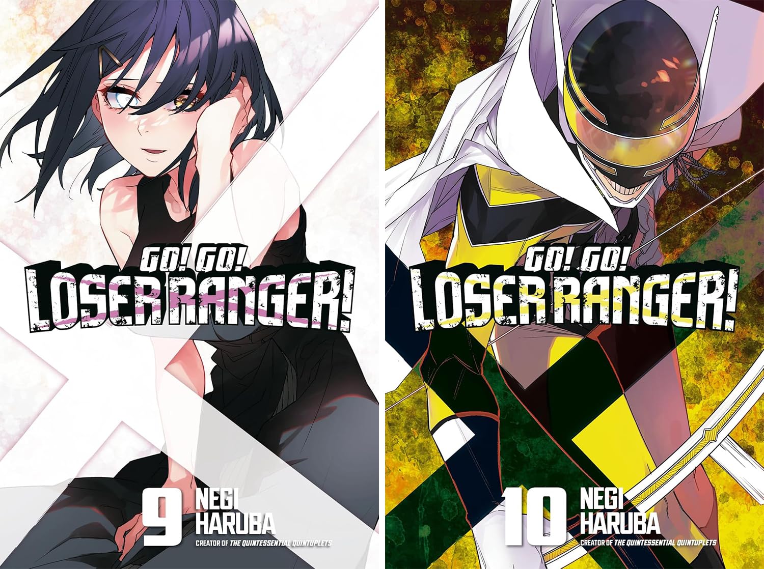 Go! Go! Loser Ranger! Series Vol. 1-11, 11Collection Books Set, by Negi Haruba