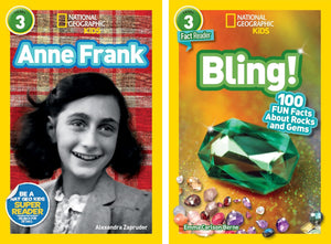 National Geographic Kids Readers Level 3 10-Book Educational Set – Biographies, Animal Science, History & STEM Nonfiction for Kids Ages 7–10 – Early Chapter Readers Collection