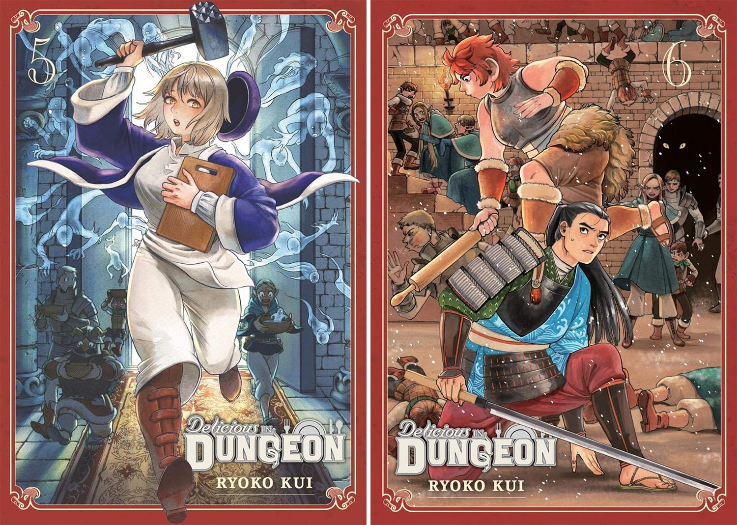 Delicious in Dungeon Manga Set Vol. 1-14 by Ryoko Kui