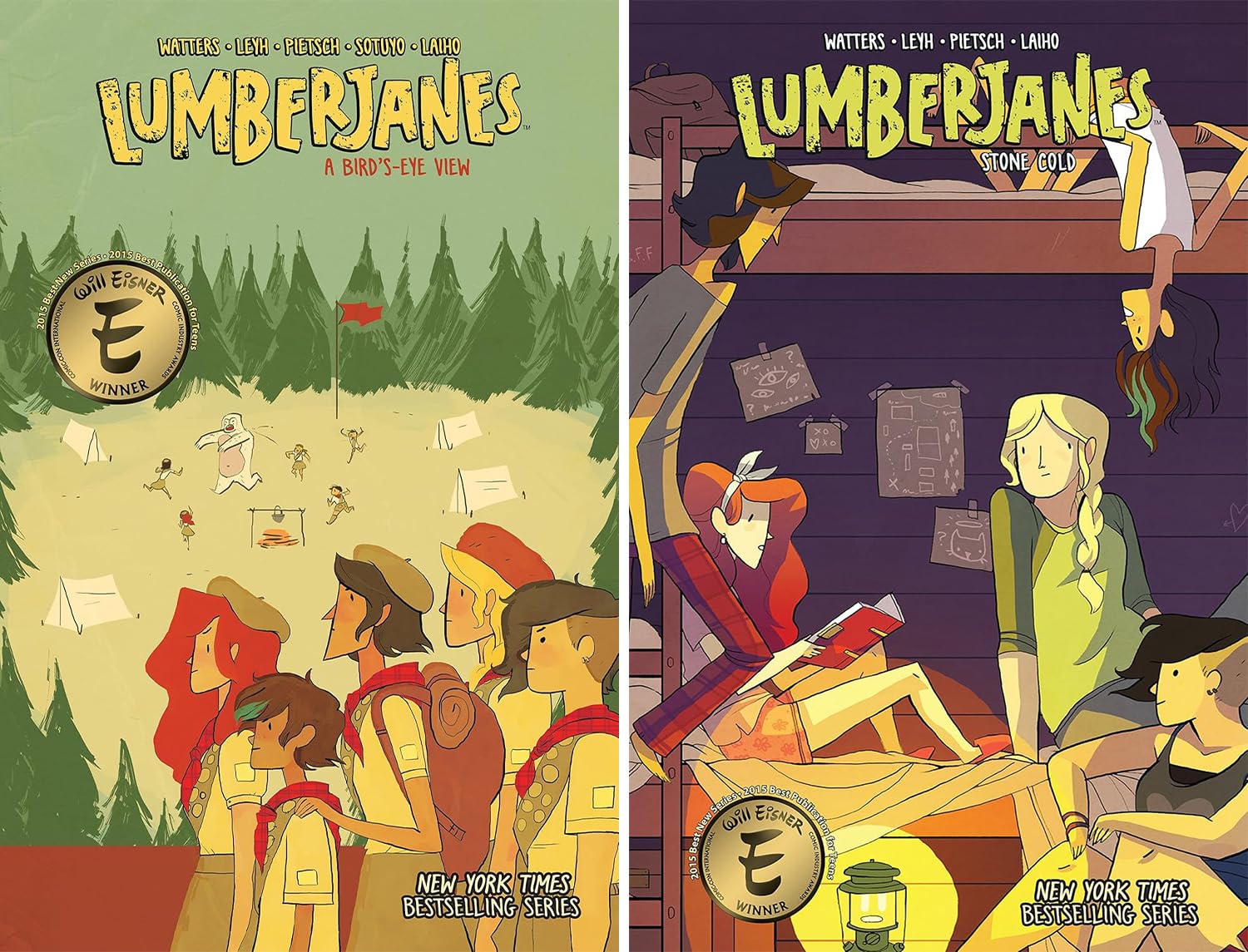 Lumberjanes Vol. 1-12, 12 Books Collection Set, by Shannon Watters