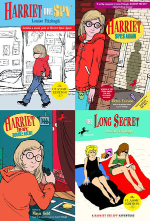 Harriet the Spy Series 4 Books Set (Paperback)