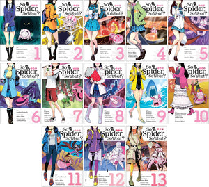 So I'm a Spider, So What? Vol. 1-13 (Manga) , 13 Books Collection Set, by Okina Baba and Asahiro Kakashi