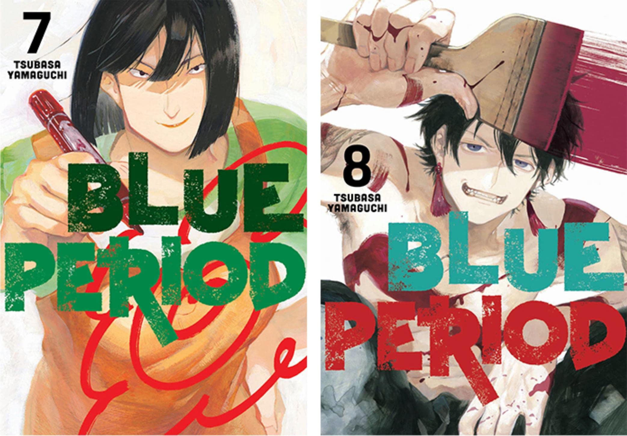 Blue Period Manga 10-book Collection Set (Vol 1-10) by Tsubasa Yamaguchi