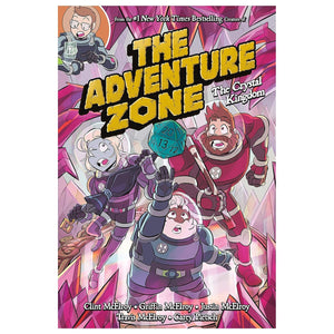 The Adventure Zone Series Set of 5 Books Vol. 1-5 By Clint McElroy. Here There Be Gerblins, Murder on the Rockport Limited!, Petals to the Metal, The Crystal Kingdom, The Eleventh Hour