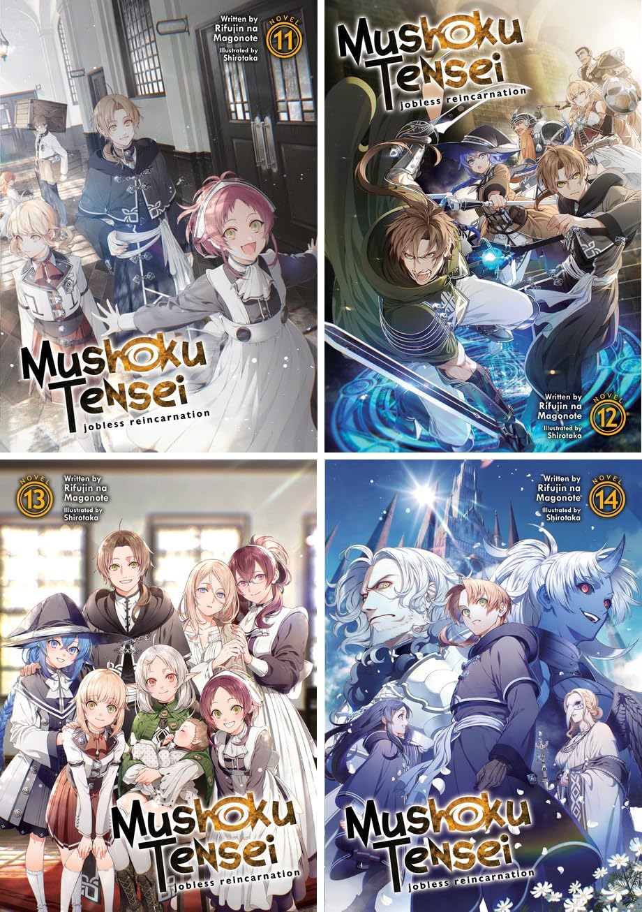 Mushoku Tensei: Jobless Reincarnation Light Novel Set Vol. 11-25
