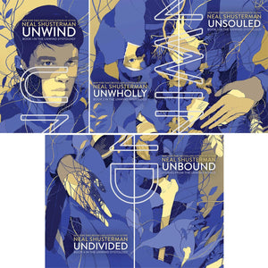 Unwind Dystology Series 5-Book Collection Set (Unwind, UnWholly, UnSouled, UnDivided, UnBound) – Complete YA Dystopian Science Fiction Novels by Neal Shusterman