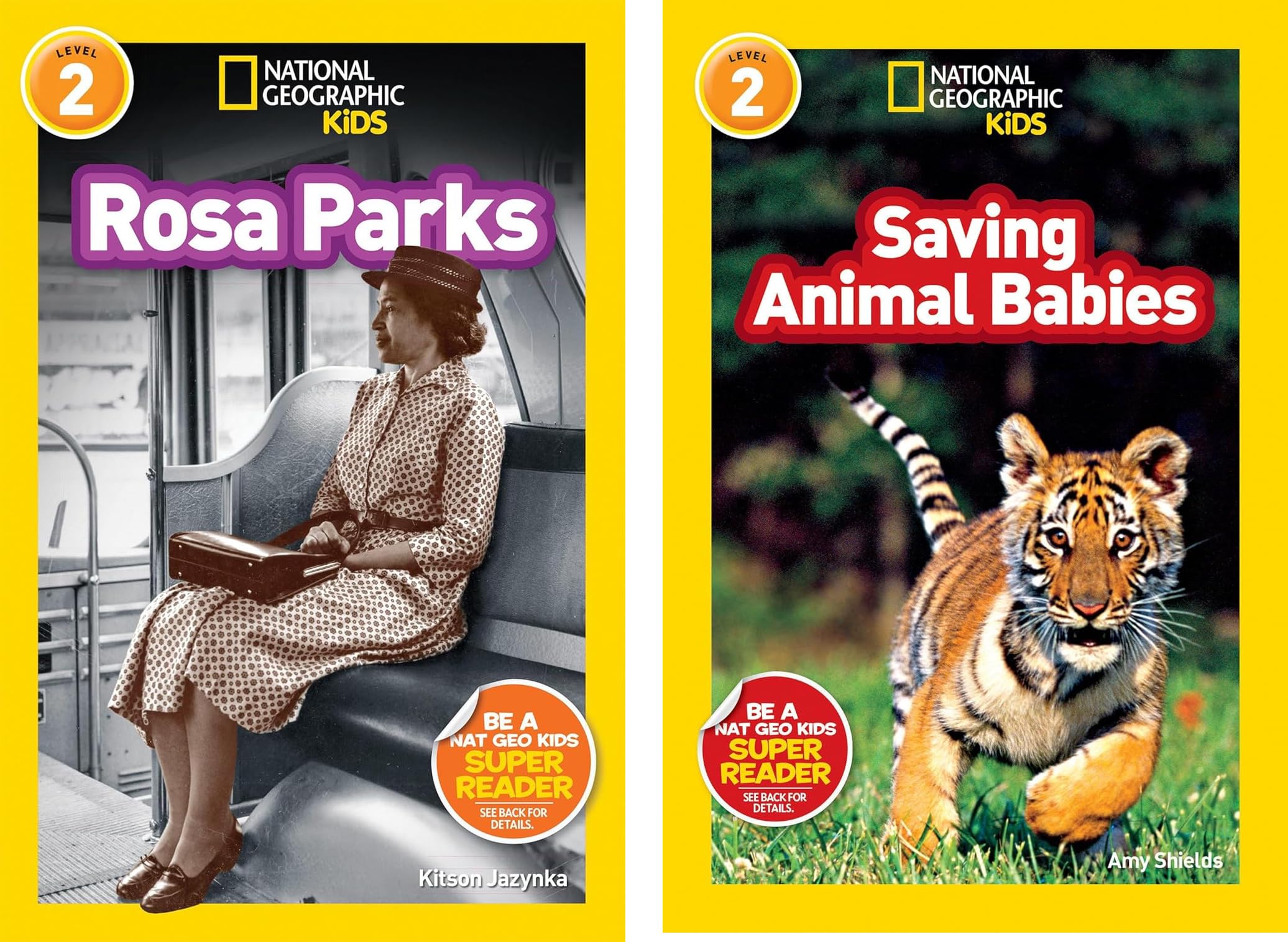 National Geographic Kids Level 2 Readers 10-Book Set Early Reader Collection – Mummies, Night Sky, Pandas, Penguins, Planets, Rocks and Minerals, Rosa Parks, Saving Animal Babies, Sea Turtles, Sharks
