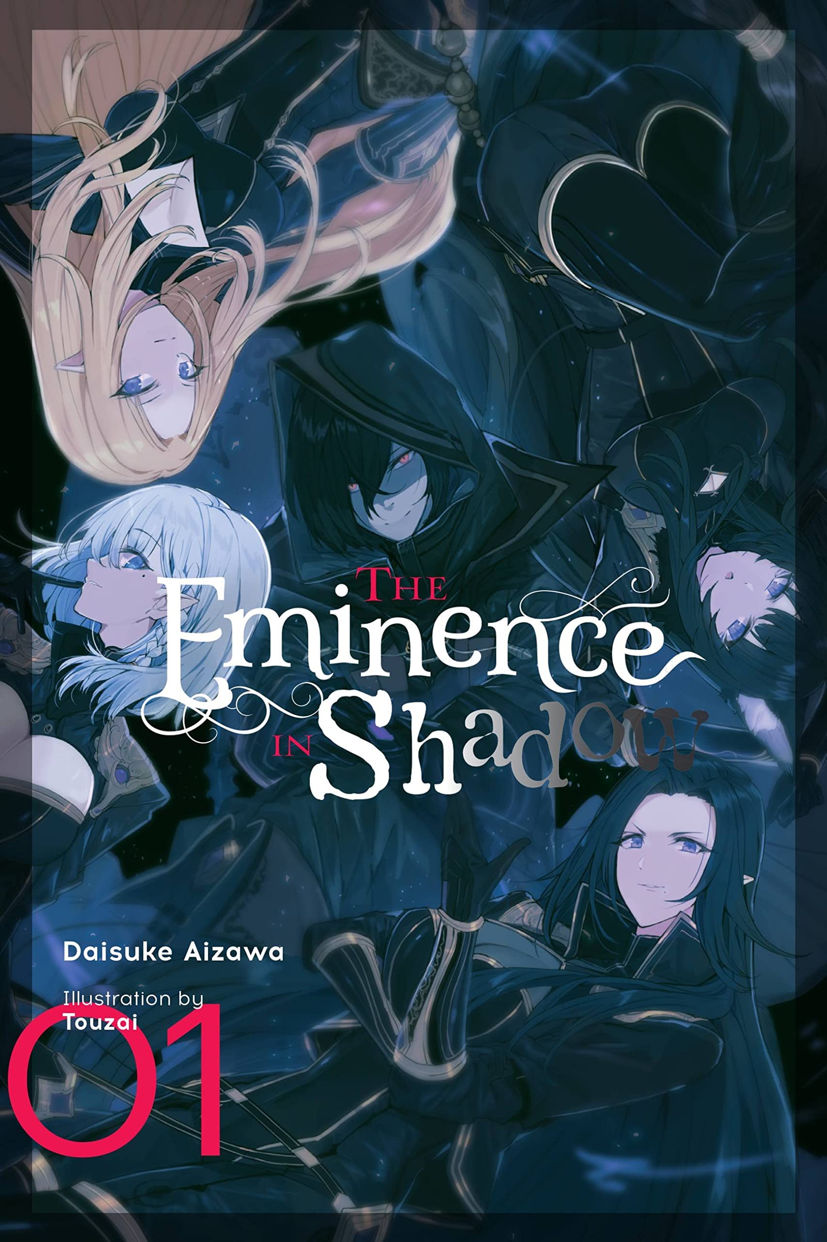 The Eminence in Shadow light novel Vol. 1-4 by Daisuke Aizawa