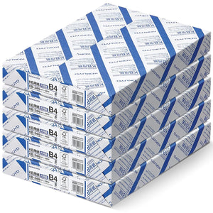 Kokuyo B4 (9.8 × 13.9 inches) KB Paper, 5 Ream (2500 Sheets), 64gsm, 80 Bright - Perfect for Legal documents, Technical Manuals and Research Papers- FSC Certified, Japan Import (KB-L31TN)