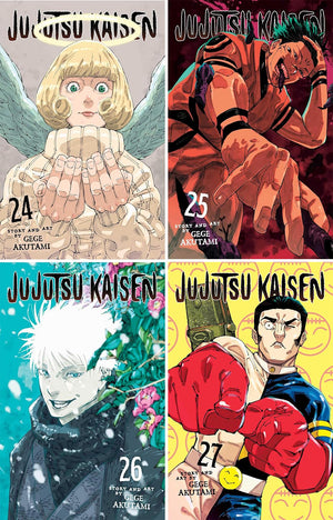 Viz Media The Jujutsu Kaisen Series (Vol 0-27) 28 Books Collection Set By Gege Akutami