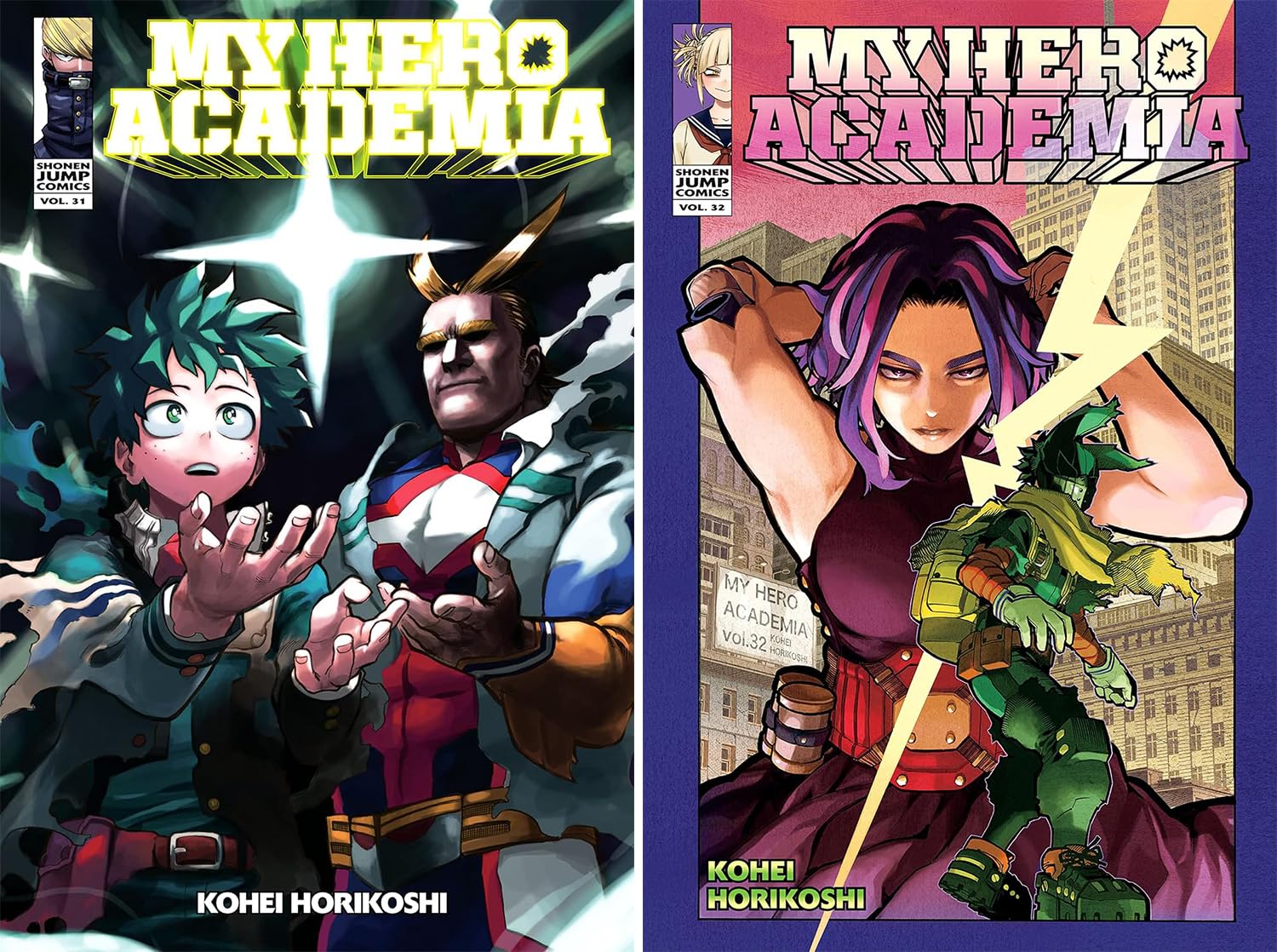 My Hero Academia Manga Set (Vol. 31-40) – 10 Books by Kohei Horikoshi