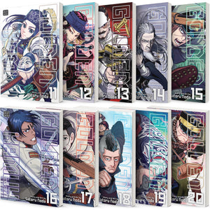 GOLDEN KAMUY Series: Vol 11-20 Collection 10 book set by Noda Satoru