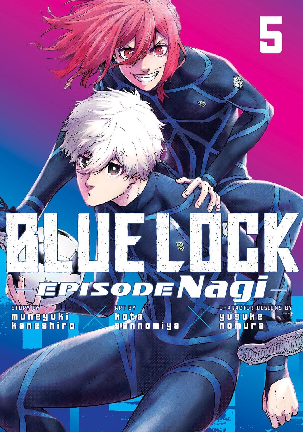 Blue Lock: Episode Nagi Series Vol.1-6, 6 Books Collection Set by Kota Sannomiya