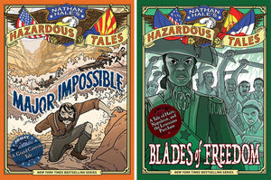 Nathan Hale's Hazardous Tales Series, Vol. 1-12 Collection Set of 12 Books by Nathan Hale
