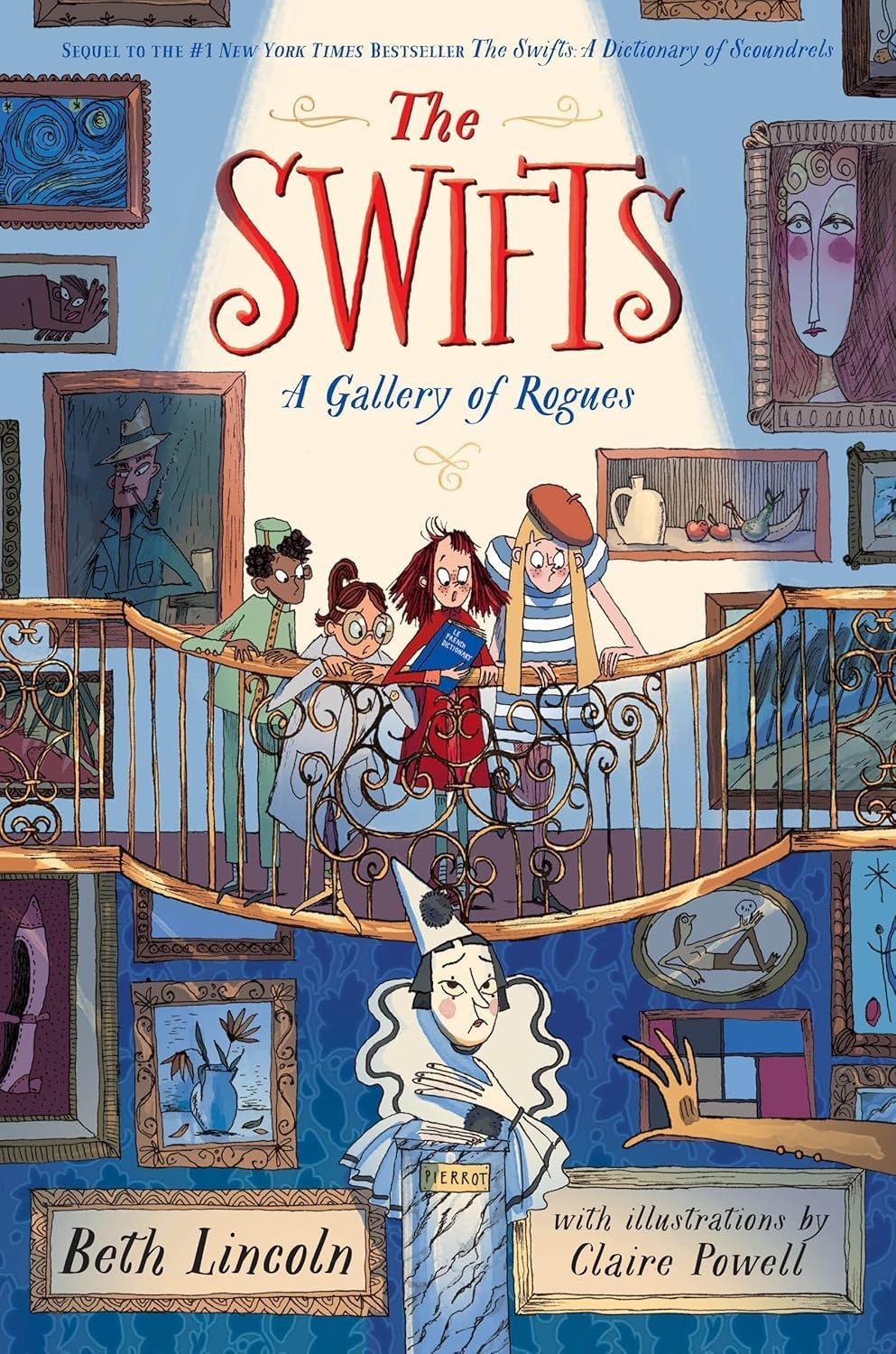 The Swifts Series, 2 Books Set (Hardcover), The Swifts: A Dictionary of Scoundrels, The Swifts: A Gallery of Rogues, by Beth Lincoln