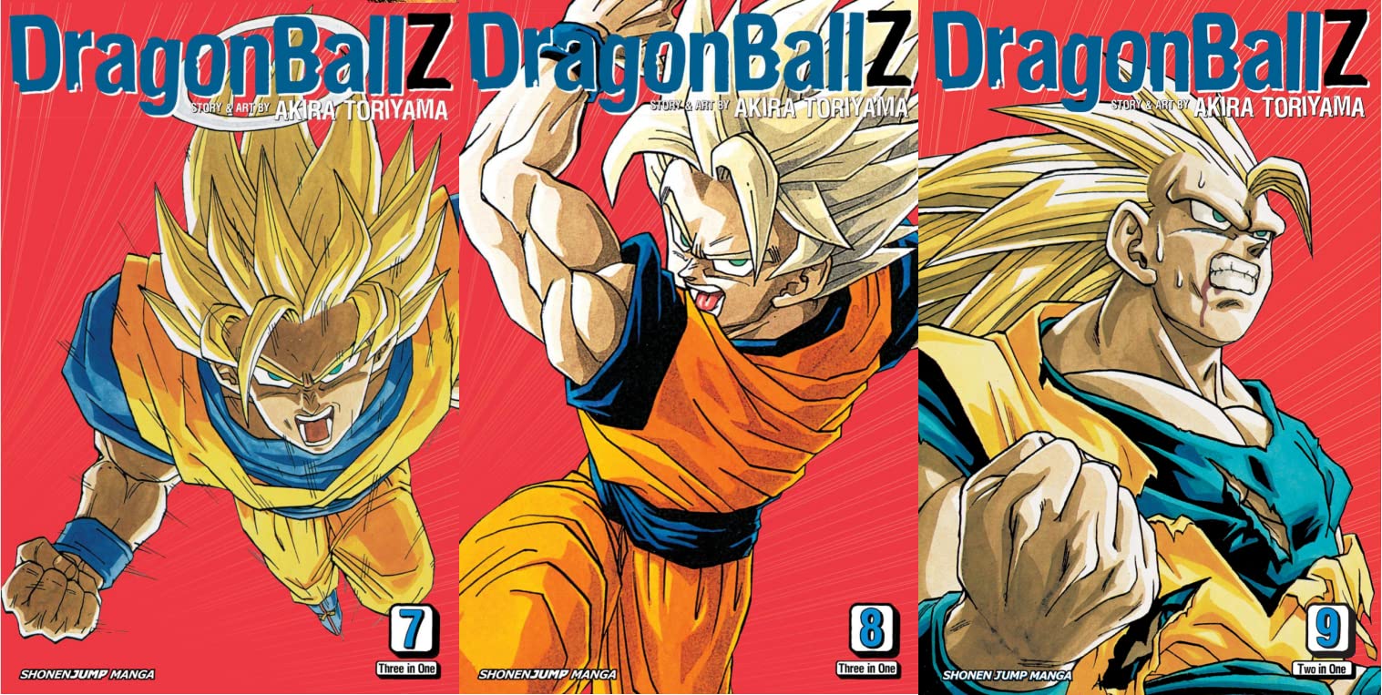 Dragon Ball Z Vizbig Editions Manga Set, Vol. 1-9