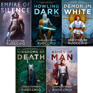 Sun Eater Series 1-5 Books Collection Set: Empire of Silence, Howling Dark, Demon in White, Kingdoms of Death, Ashes of Man by Christopher Ruocchio