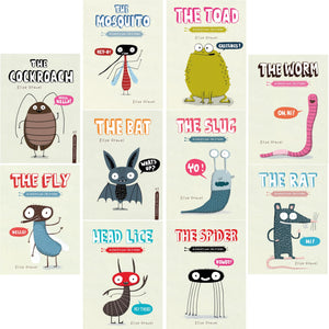 NEW SET! Disgusting Critters Series Complete 10 Books Set