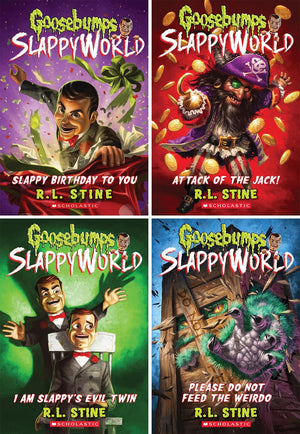 Goosebumps SlappyWorld Series Collection Book Set of 19 Books Vol.1-19 by R. L. Stine