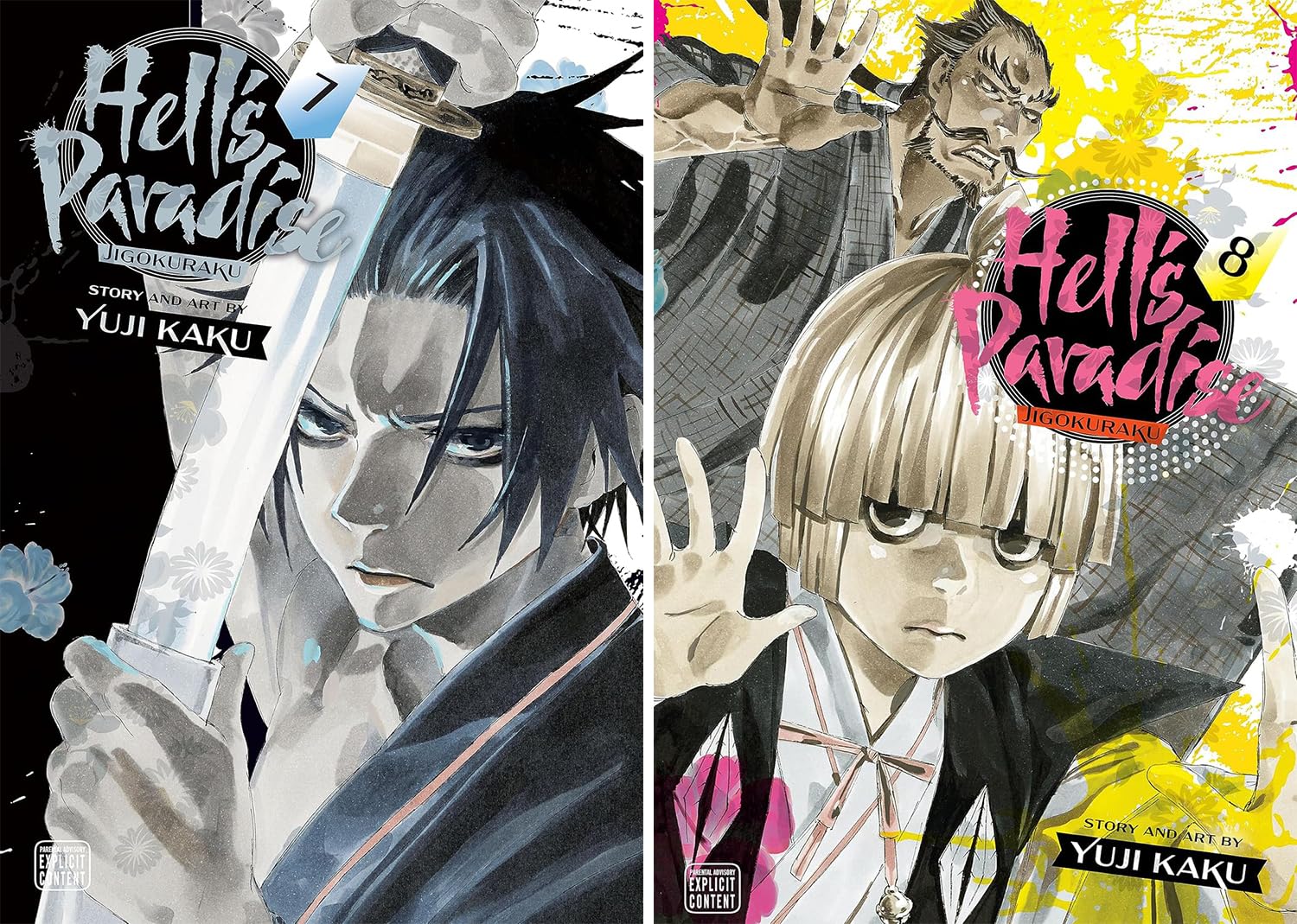 Hell's Paradise: Jigokuraku Complete Vol. 1-13 Collection 13 Book Bundle Set by Yuji Kaku Plus 5 Kokuyo Campus Notebooks of Spy x Family Limited Edition