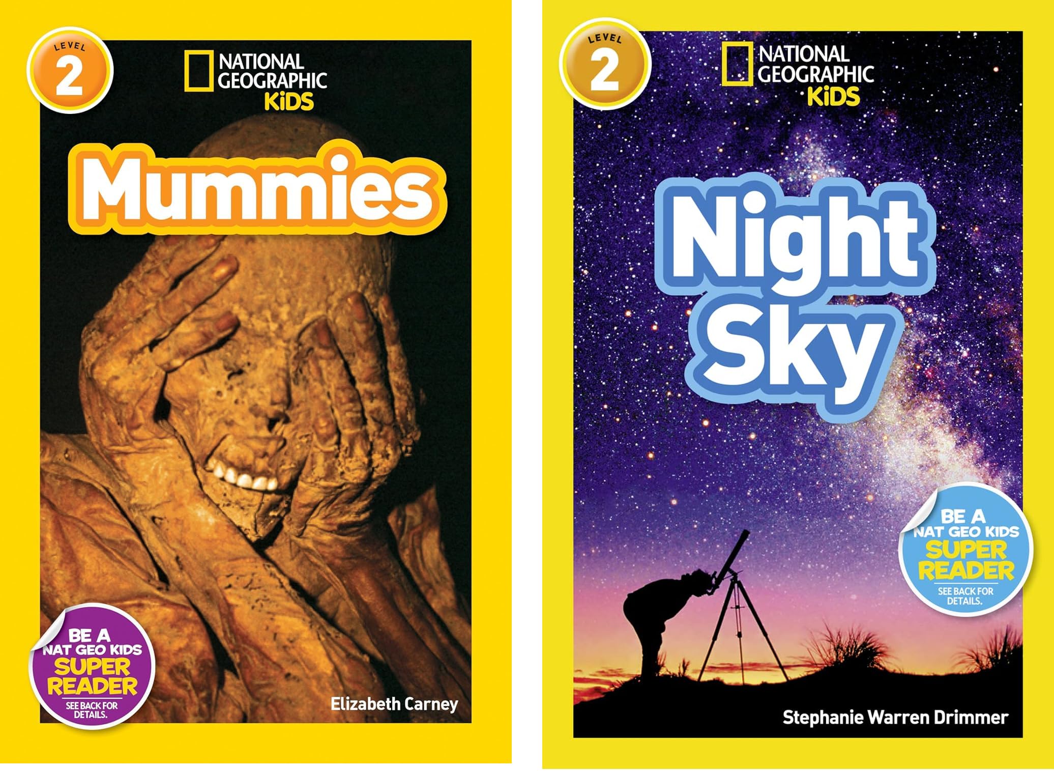National Geographic Kids Level 2 Readers 10-Book Set Early Reader Collection – Mummies, Night Sky, Pandas, Penguins, Planets, Rocks and Minerals, Rosa Parks, Saving Animal Babies, Sea Turtles, Sharks