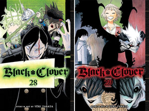 Black Clover, Set of 11 Books. Vol. 26-36 by Yuki Tabata