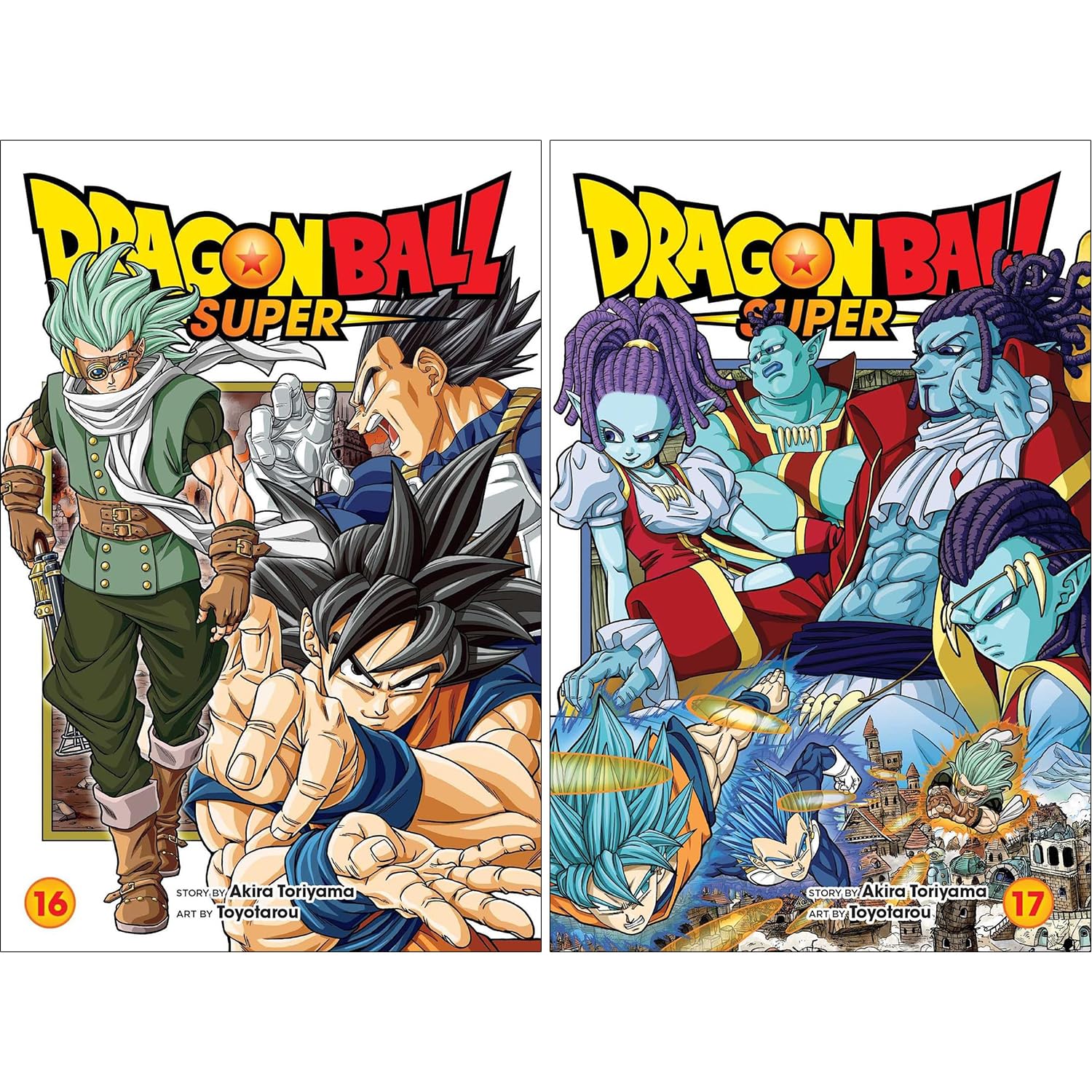 Dragon Ball Super Manga, Vol. 10 -19 Collection 10 book set by Akira Toriyama,Toyotarou