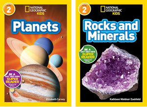 National Geographic Kids Level 2 Readers 10-Book Set Early Reader Collection – Mummies, Night Sky, Pandas, Penguins, Planets, Rocks and Minerals, Rosa Parks, Saving Animal Babies, Sea Turtles, Sharks