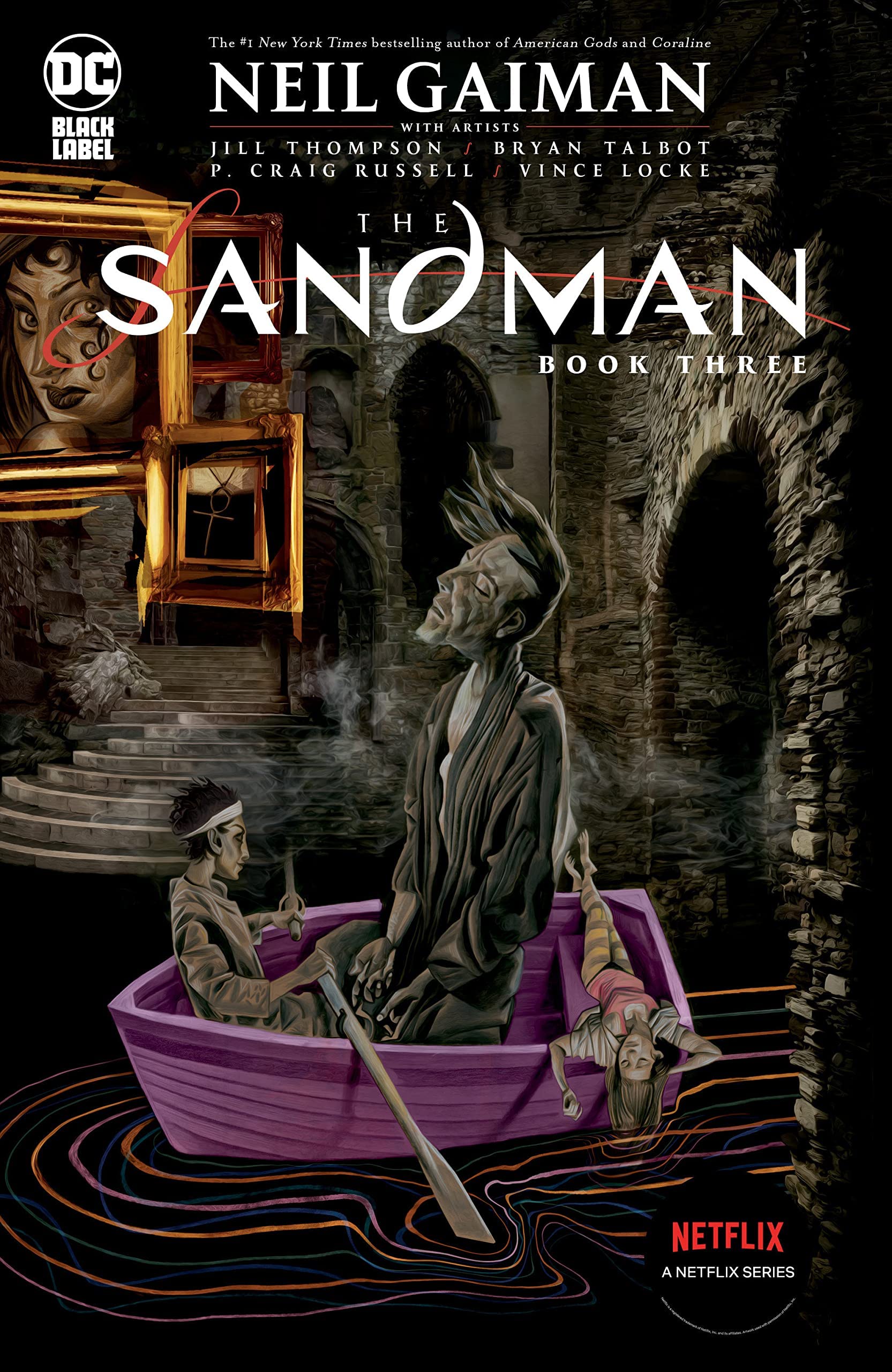 The Sandman Comic 4-book Set Vol 1-4 by Neil Gaiman