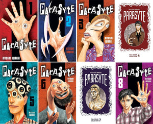 Parasyte Complete 8 Book Collection Vol 1-8 by Iwaaki Hitoshi