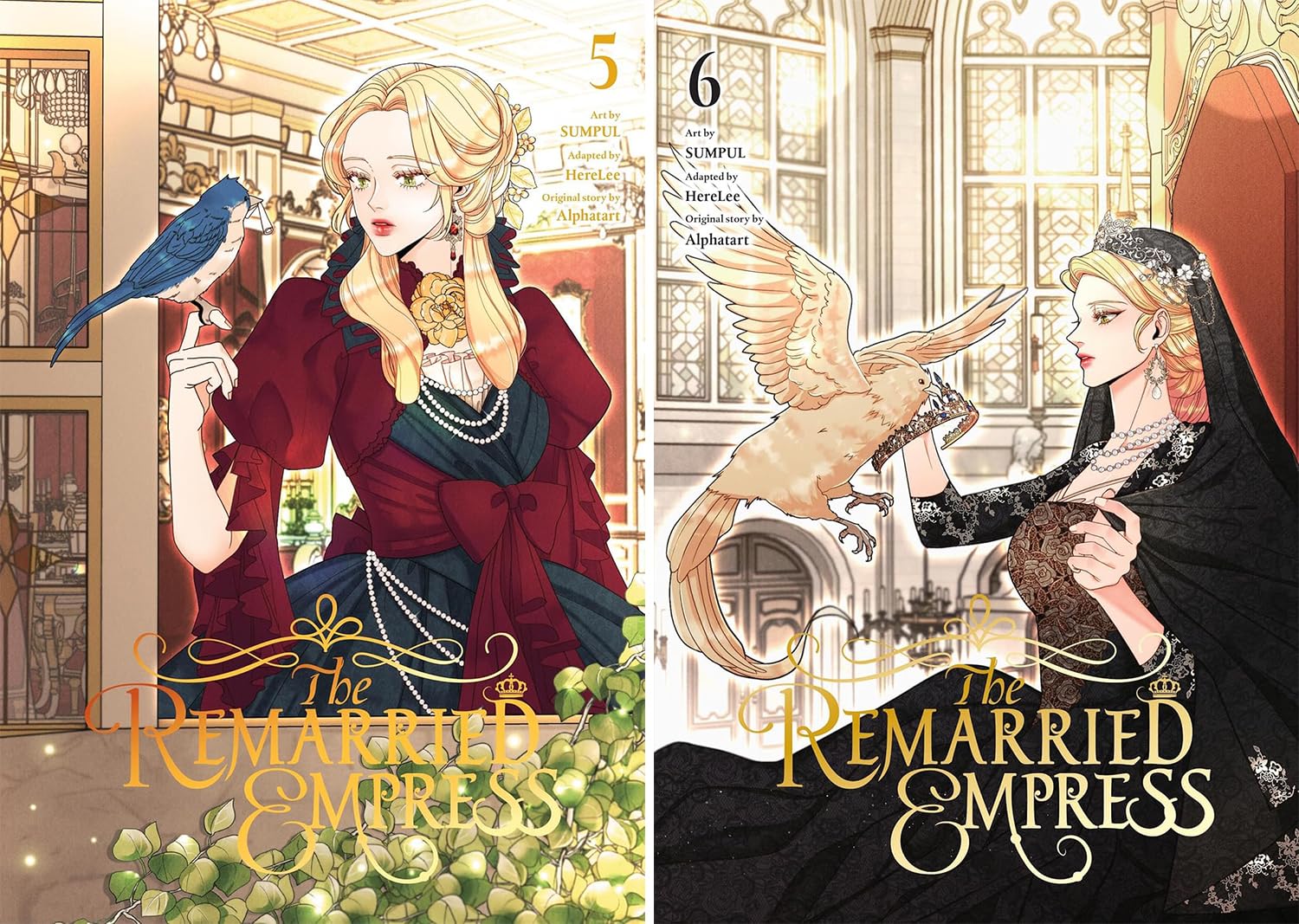The Remarried Empress Graphic Novel Series 9 Books Collection Set (Volumes 1-9) by HereLee