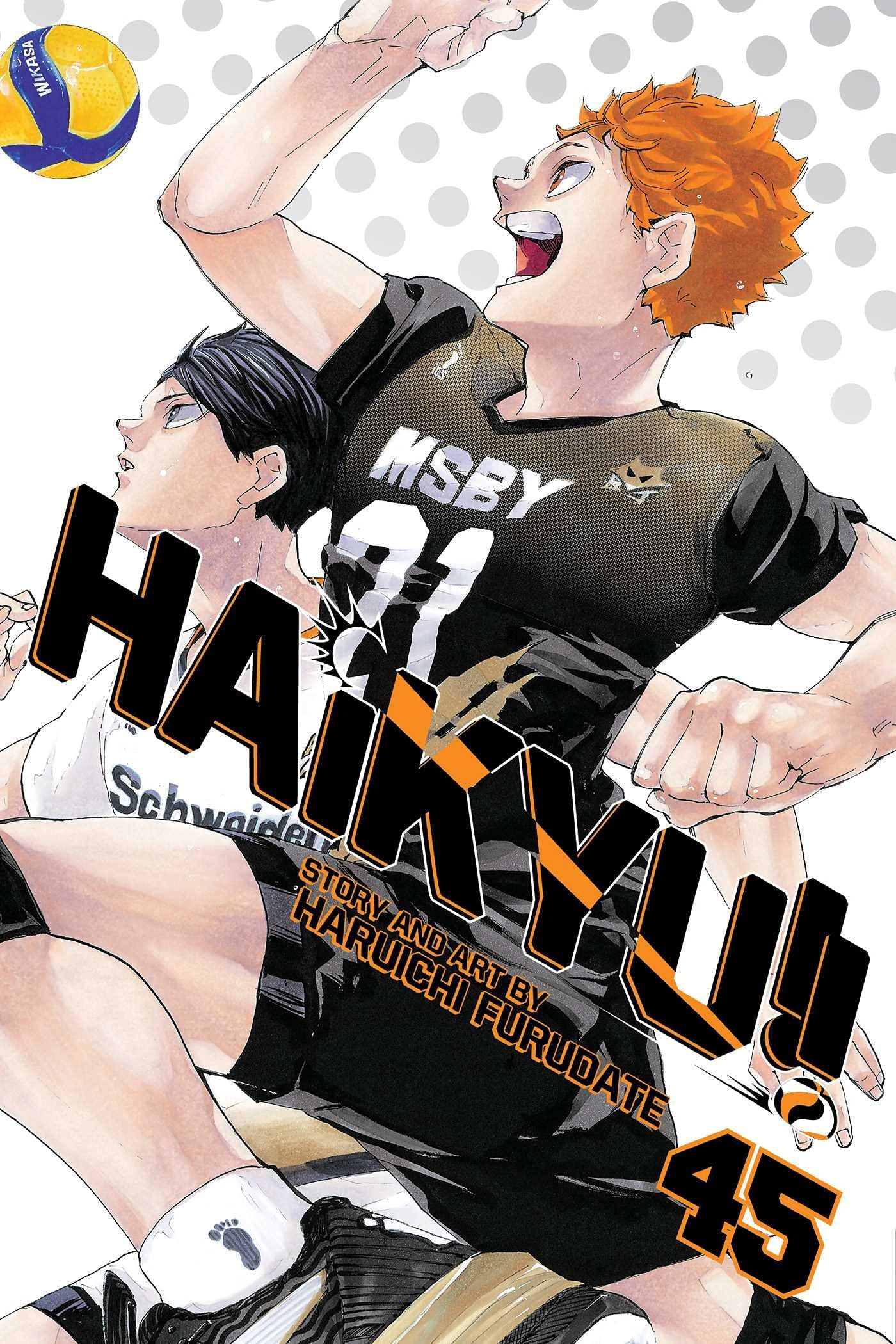 Haikyu!! Furudate Collection 5 books set Haruichi Vol 41-45