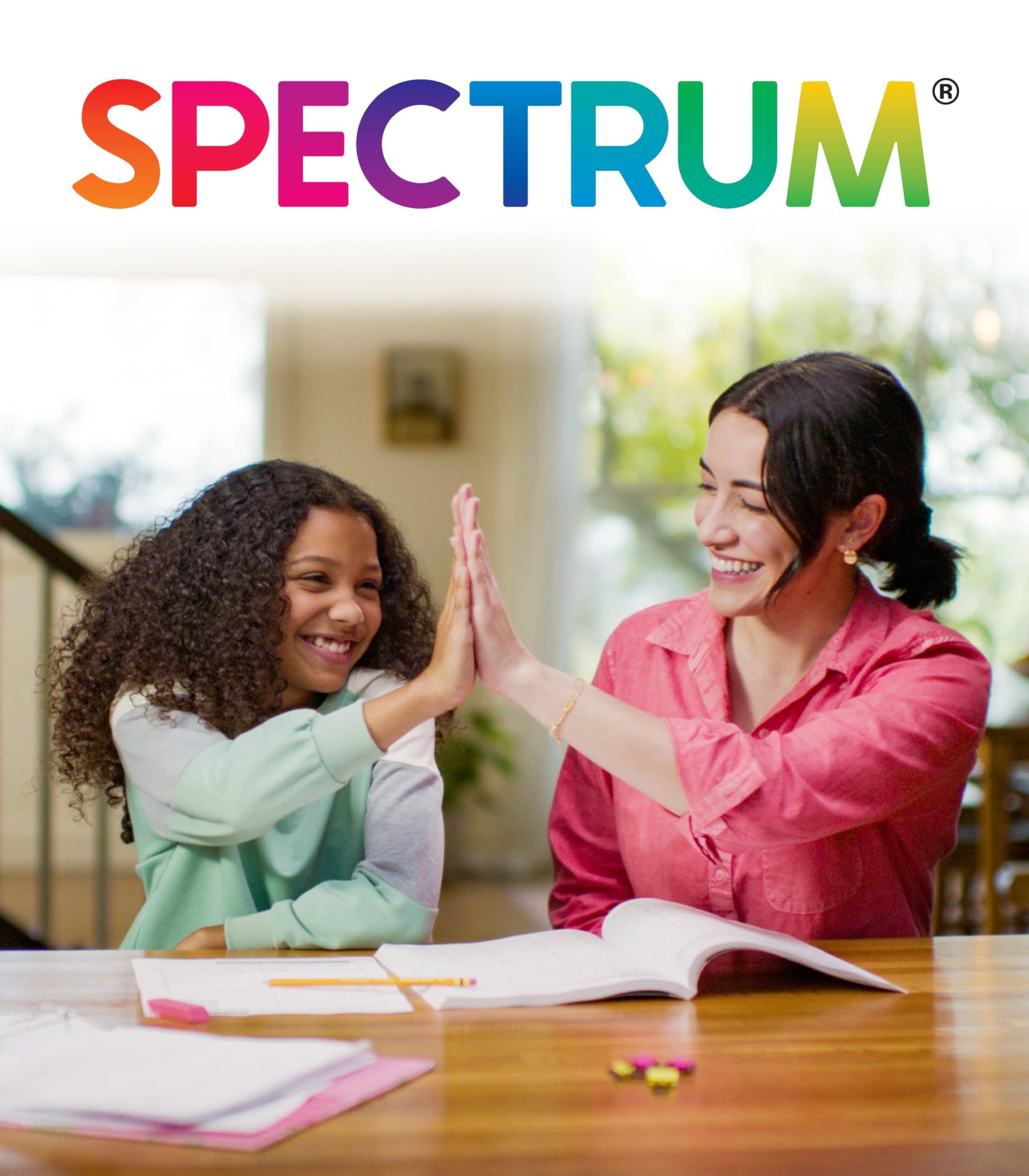 Spectrum 5th Grade Math Workbooks, Fractions, Geometry, Algebra Prep, Decimals, Volume, Area, Graphing, and More Mathematics, Classroom or Homeschool Curriculum