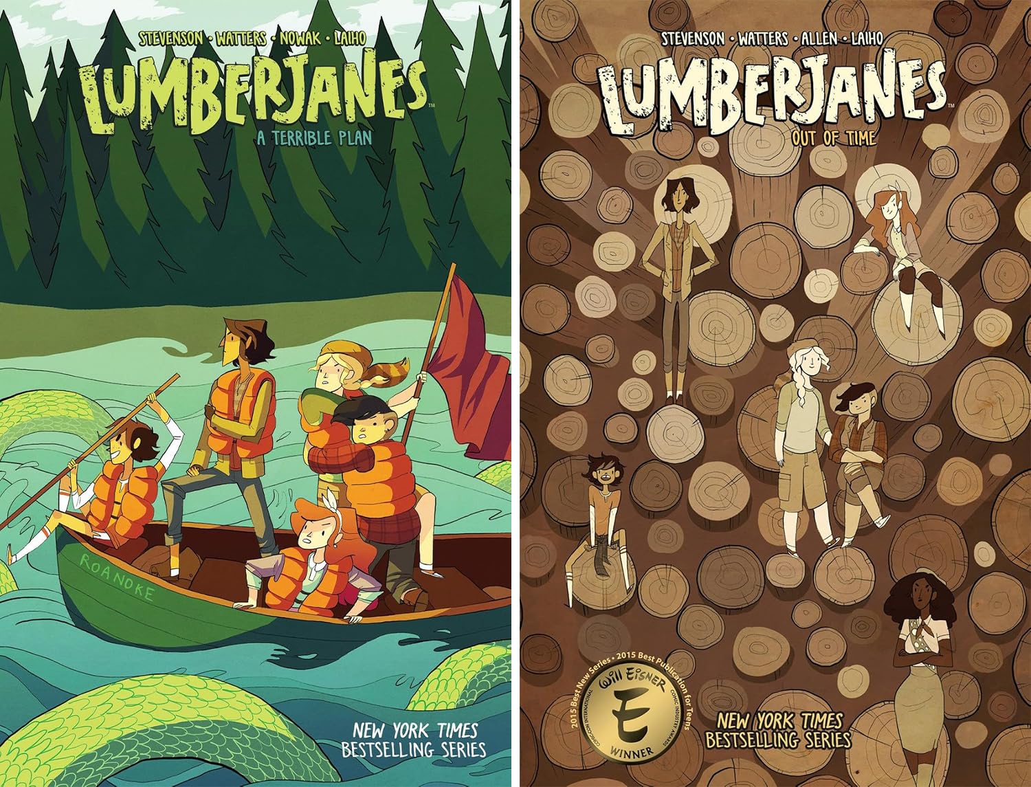 Lumberjanes Vol. 1-12, 12 Books Collection Set, by Shannon Watters