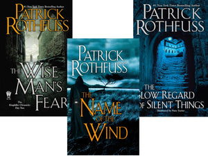 3 Book Set of The Kingkiller Chronicle Series (The Name of the Wind, Wise Man's Fear and The Slow Regard of Silent Things)