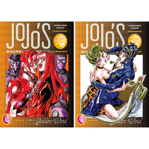 JoJo's Bizarre Adventure Part 5: Golden Wind Volume 1-9 Books Collection Set