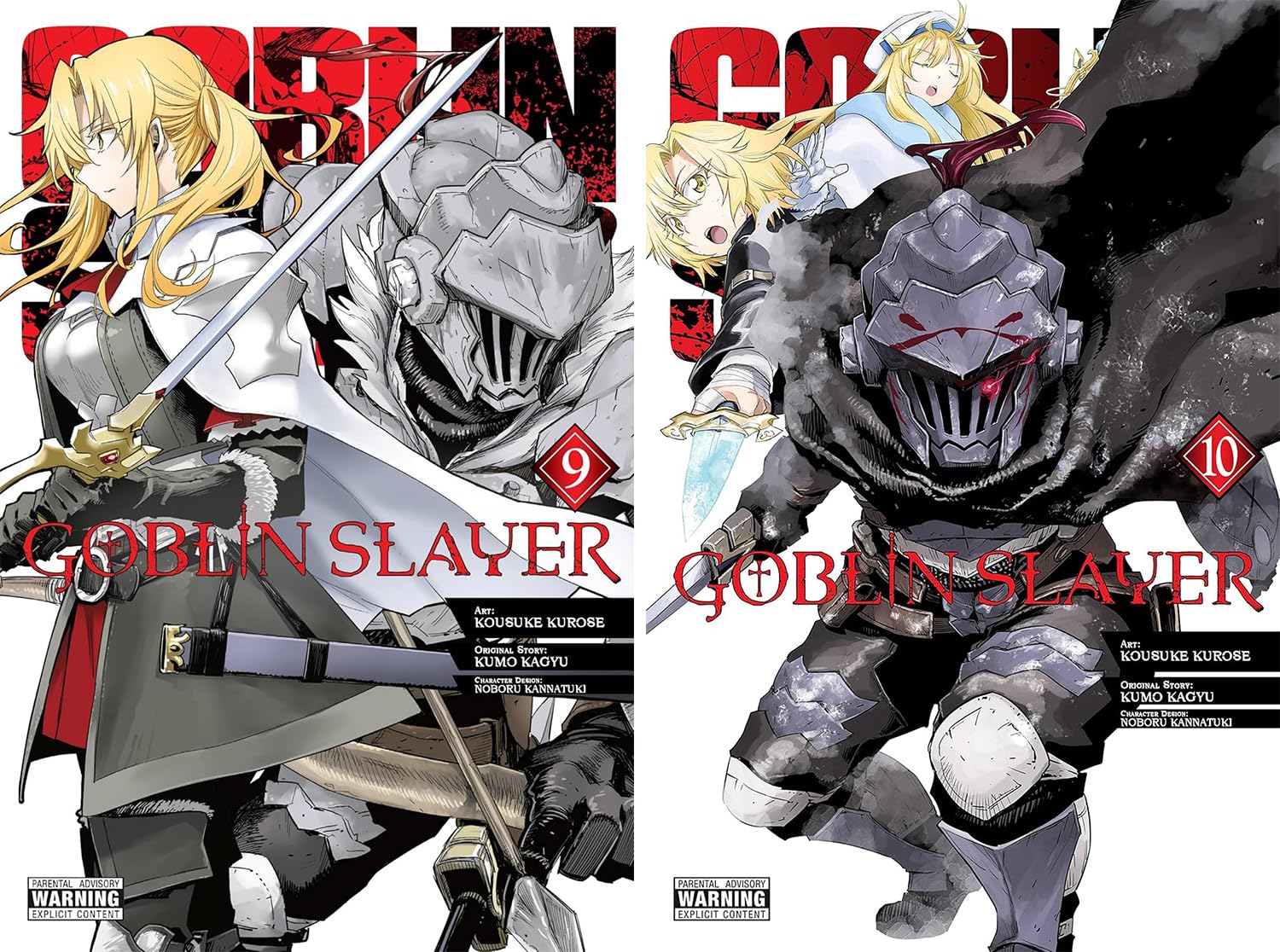 Goblin Slayer Manga Set Vol. 1-13 by Kumo Kagyu