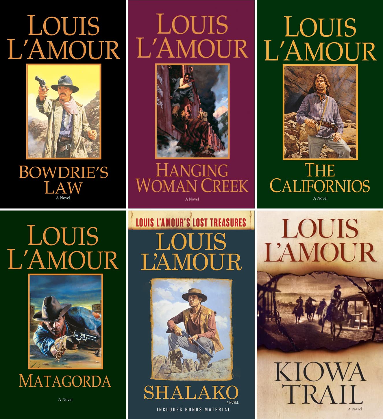 Louis L’Amour Western Novel Collection 24 Book Set