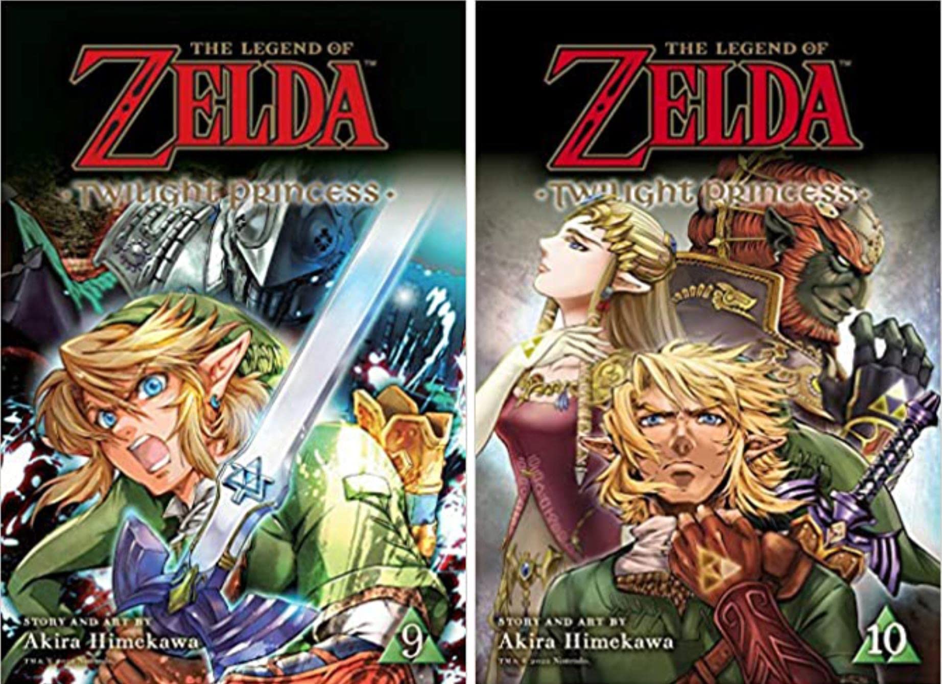 Legend of Zelda Twilight Princess Manga Vol. 1-11 by Akira Himekawa