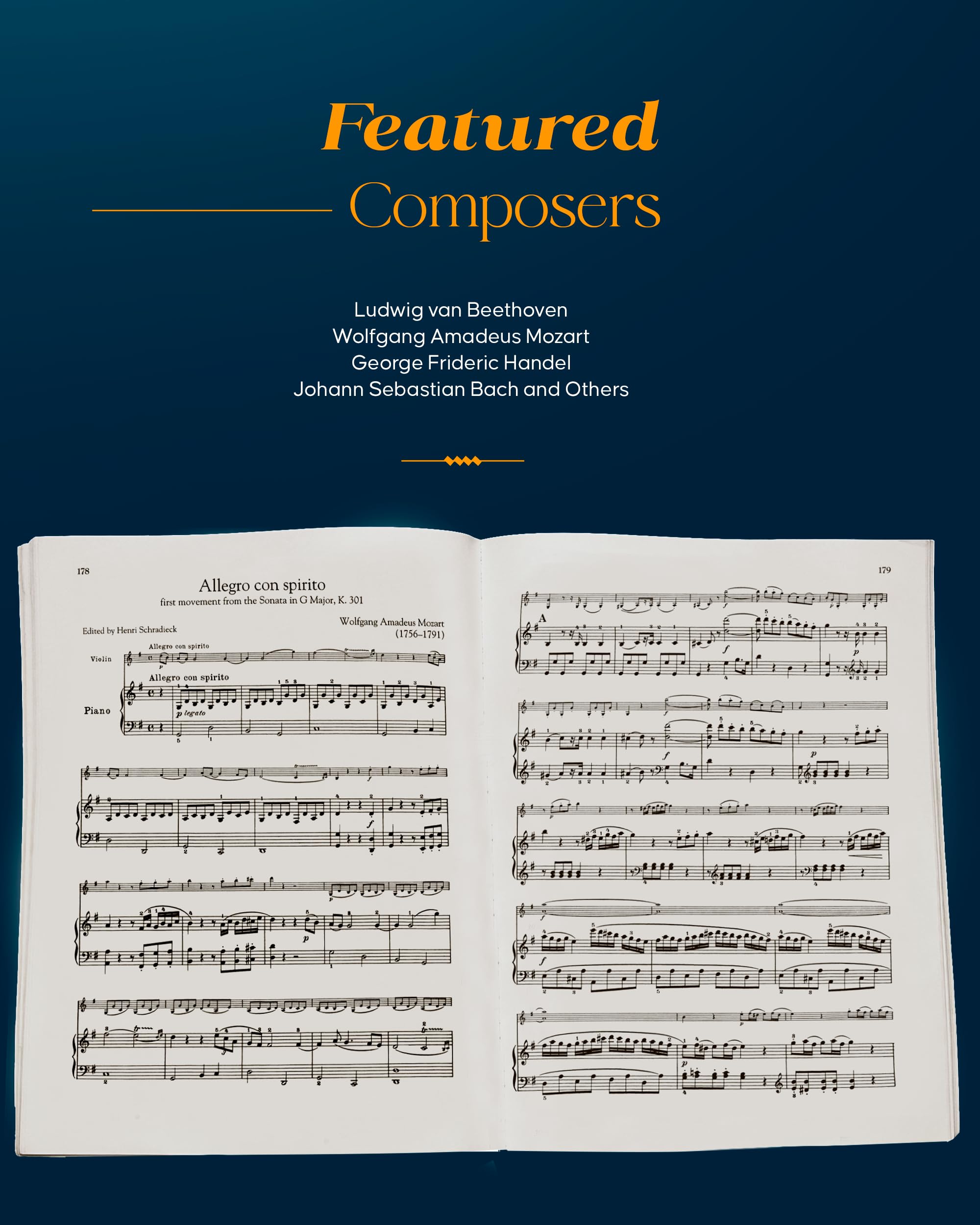 Giant Book of Violin Classics with Piano Accompaniment | Schirmer’s Library of Musical Classics, Vol. 2152 | 31 Masterpieces for Violin and Piano | ... Library of Musical Classics, 2152)