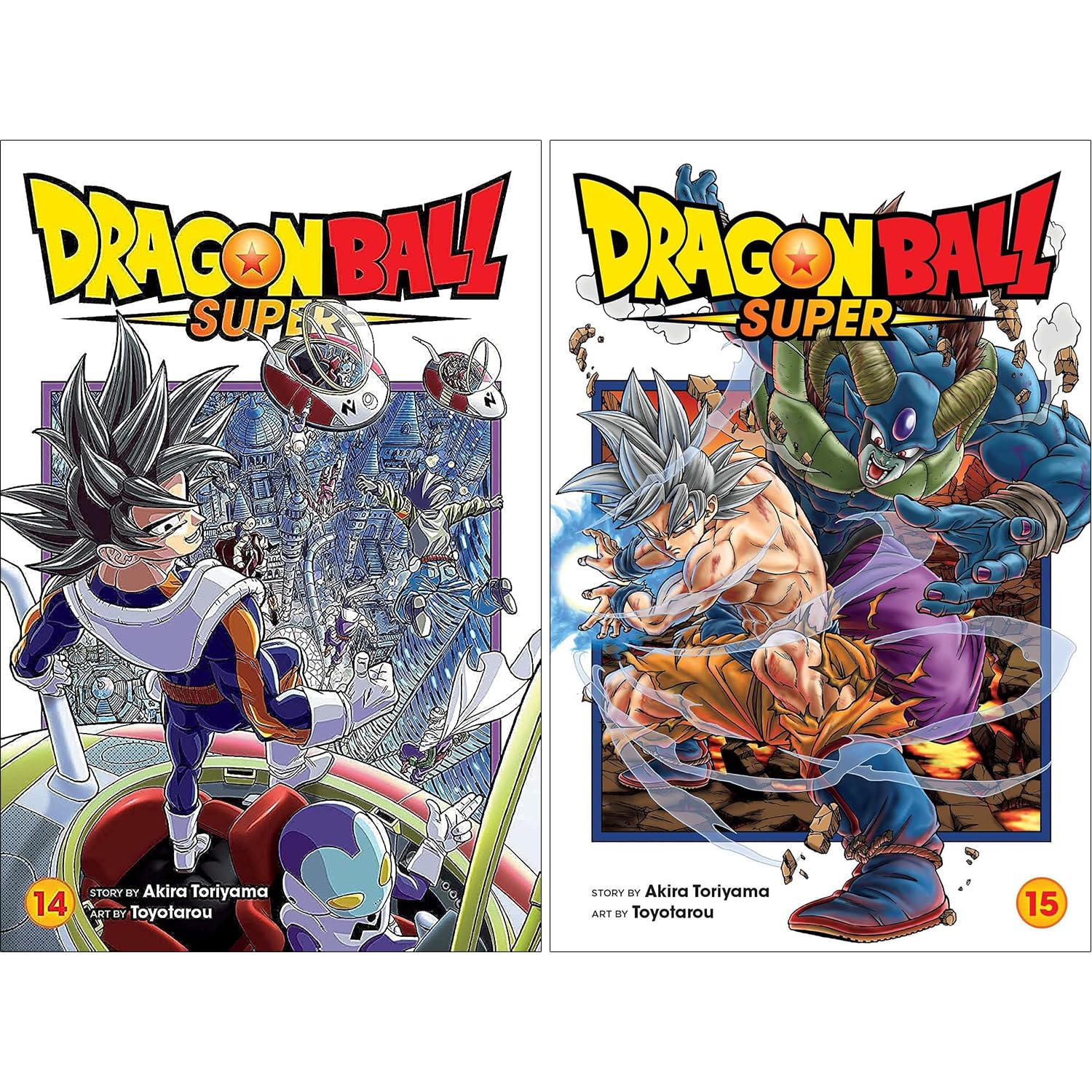 Dragon Ball Super Manga, Vol. 10 -19 Collection 10 book set by Akira Toriyama,Toyotarou