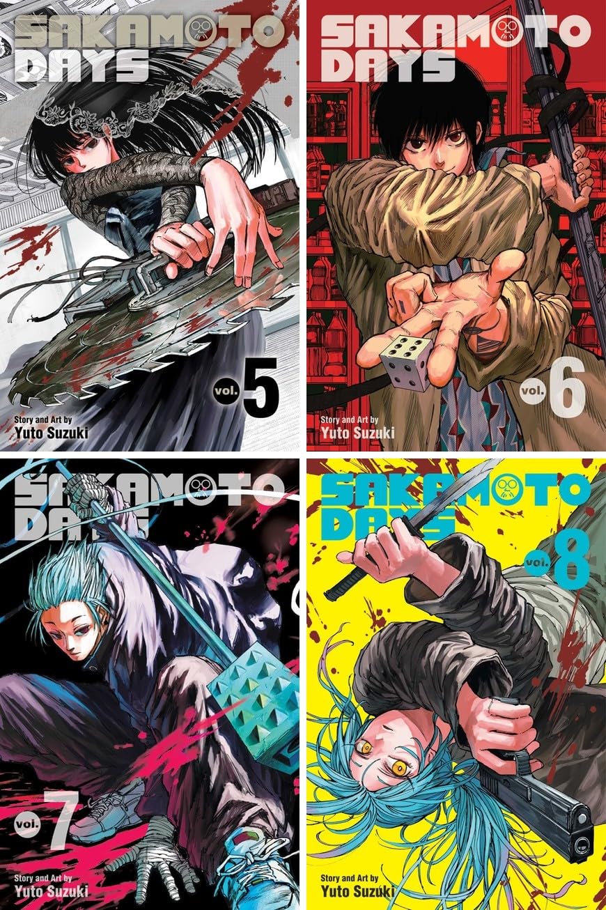 Sakamoto Days Manga Series Vol. 1-20, 20 Books Collection Set by Yuto Suzuki