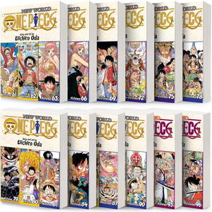 One Piece 3-in-1 Edition 12-book Manga Set 21-32: Vol. 61-96 by Eiichiro Oda