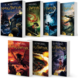Harry Potter Serise, Spanish Edition Complete Collection Books, Set of 7 Books by J. K. Rowling