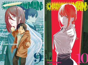 mukawa Chainsaw Man Collection 11 Book Set Volumes 1-11 By Tatsuki Fujimoto