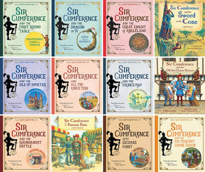 Sir Cumference Series, Vol. 1-12, Set of 12 Books