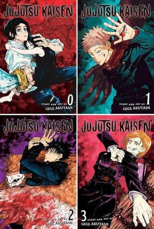 Jujutsu Kaisen Complete Manga Series Set (Vol 0–30 + Guide) 32 Books Collection by Gege Akutami