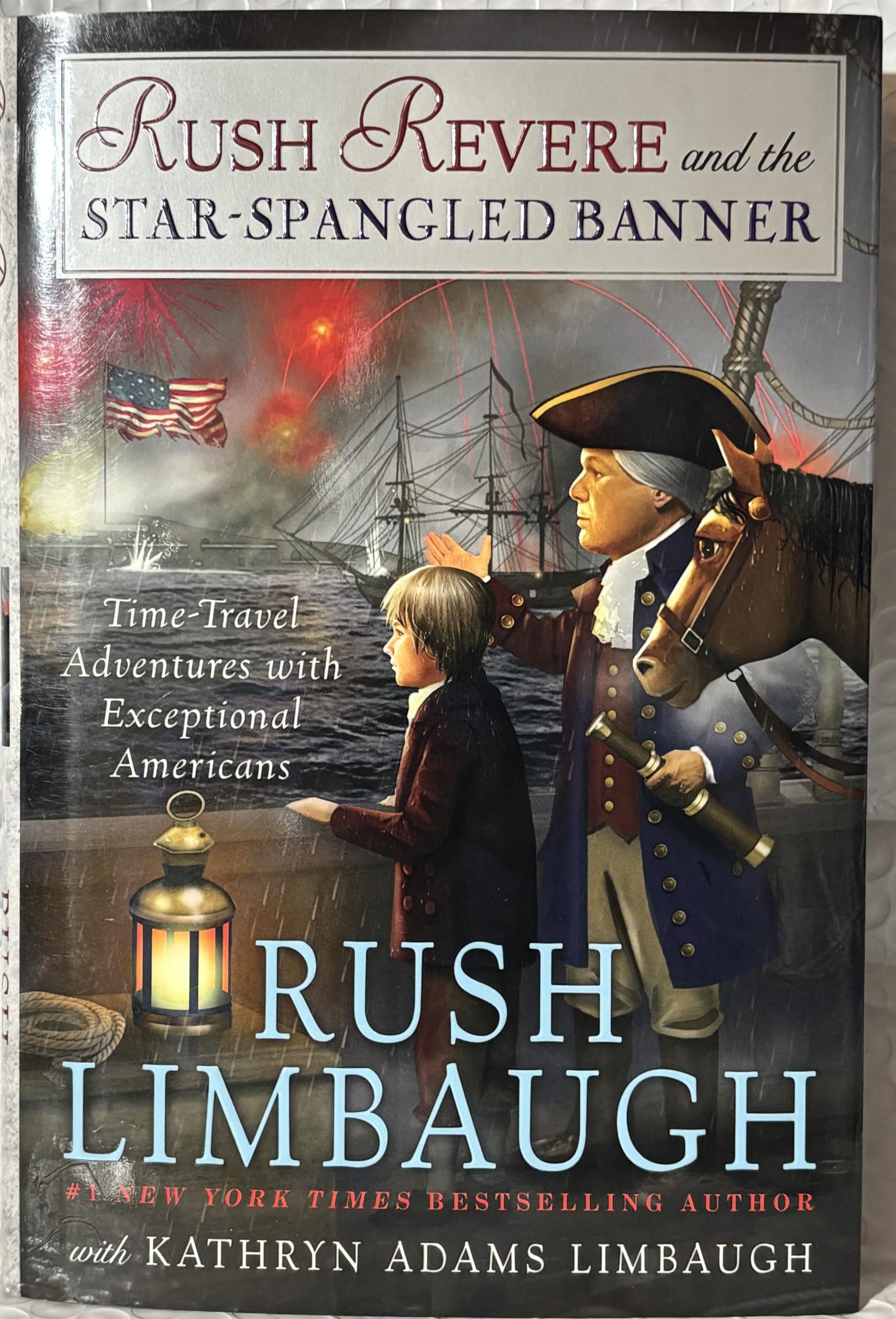 Limbaugh's 5-book RUSH REVERE series -- Rush Revere and the . . . Brave Pilgrims / First Patriots / Star-Spangled Banner / American Revolution / Presidency