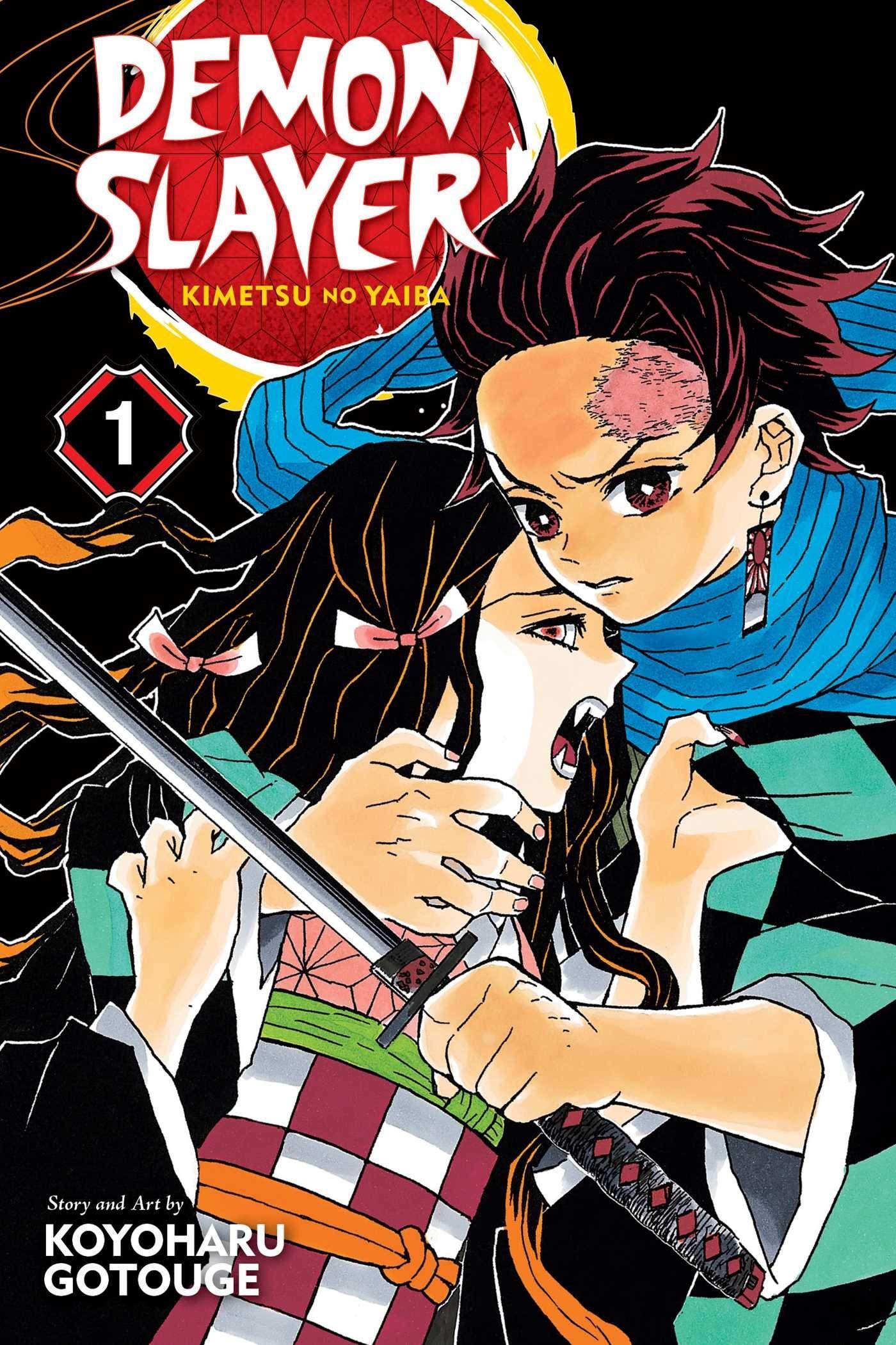 Demon Slayer: Kimetsu no Yaiba Vol-1-5 Books Collection set